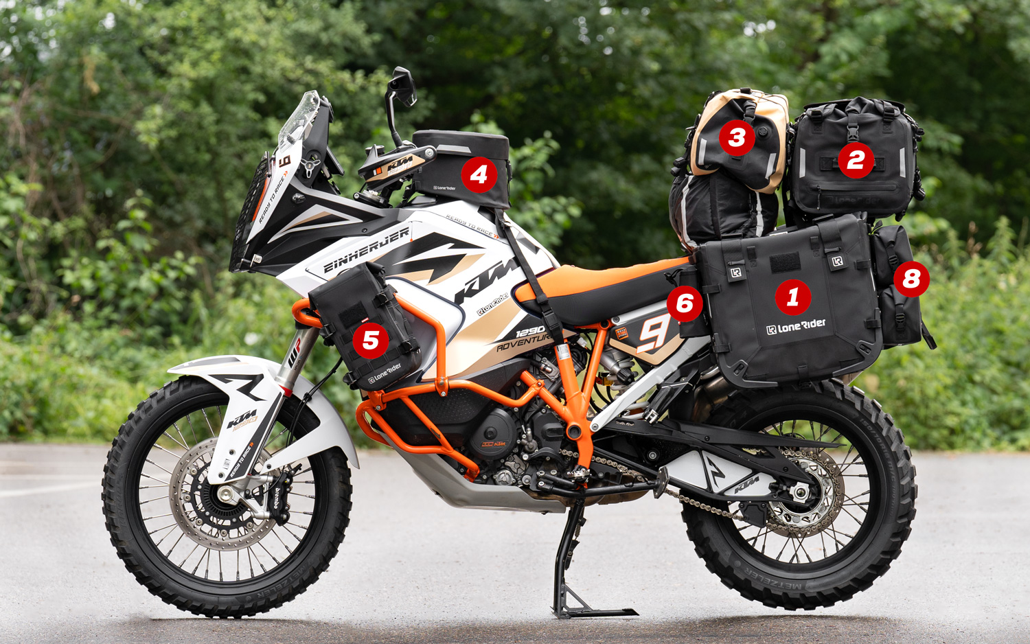 MotoBags by Lone Rider: Adventure Motorcycle Panniers