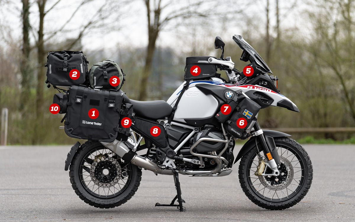 Chariot range moto pour 400 kg compatible avec BMW R 1250 GS / Adventure  noir ✓ Achetez maintenant !